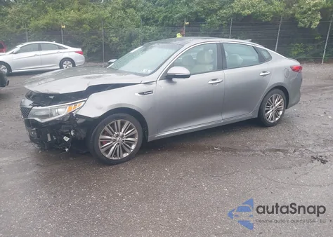 2016 Kia Optima Sxl Turbo z USA, uszkodzony, nr VIN 5XXGV4L24GG085759